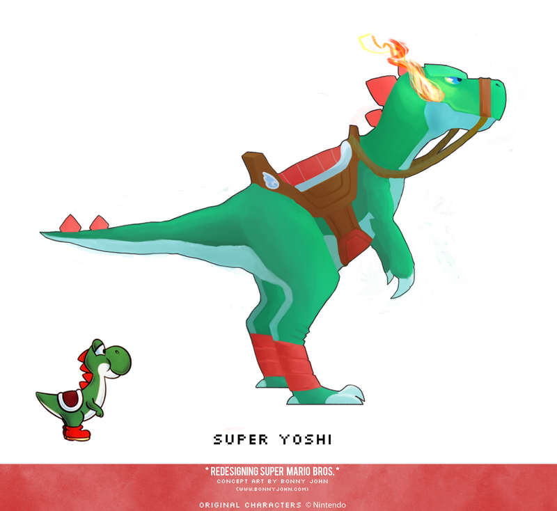 Illustration for article titled Redesigning Super Mario Bros - Final Set!